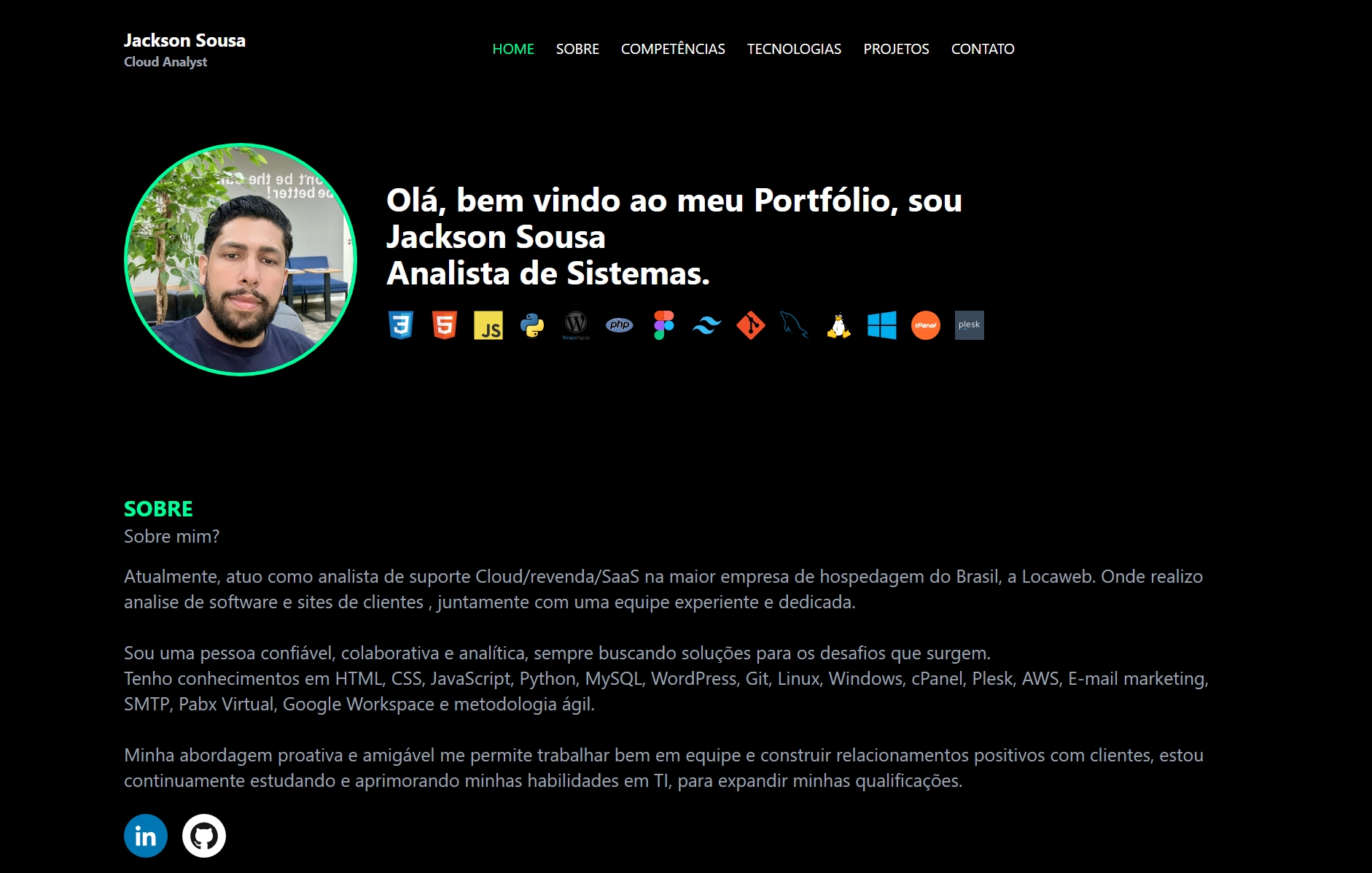 Portfólio Pessoal